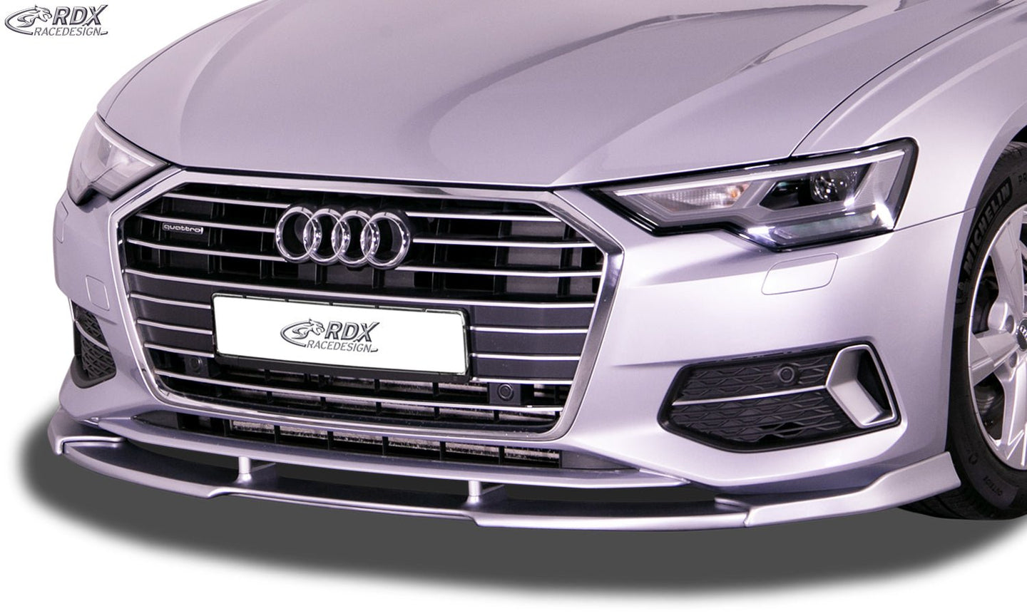 Front Spoiler VARIO-X for AUDI A6 4K C8 2F Front Lip Splitter RDX - RDX - RDFAVX30047