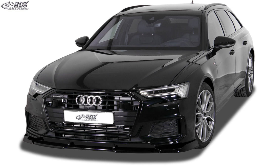 Front Spoiler VARIO-X for AUDI A6 4K C8 2F S-Line / S6 (fit for S-Line- and S6-Frontbumper) Front Lip Splitter RDX - RDX - RDFAVX30907