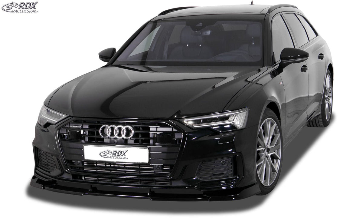 Front Spoiler VARIO-X for AUDI A6 4K C8 2F S-Line / S6 (fit for S-Line- and S6-Frontbumper) Front Lip Splitter RDX - RDX - RDFAVX30907