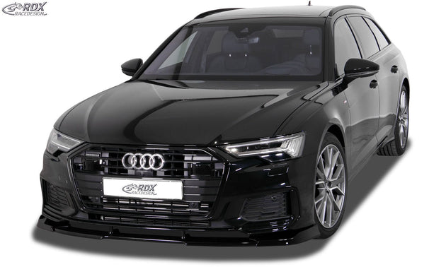 Front Spoiler VARIO-X for AUDI A6 4K C8 2F S-Line / S6 (fit for S-Line- and S6-Frontbumper) Front Lip Splitter RDX - RDX - RDFAVX30907