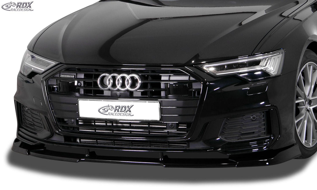 Front Spoiler VARIO-X for AUDI A6 4K C8 2F S-Line / S6 (fit for S-Line- and S6-Frontbumper) Front Lip Splitter RDX - RDX - RDFAVX30907