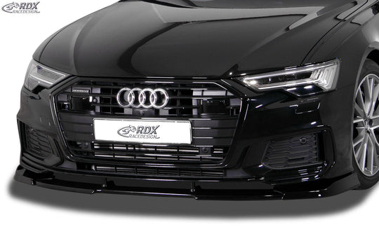 Front Spoiler VARIO-X for AUDI A6 4K C8 2F S-Line / S6 (fit for S-Line- and S6-Frontbumper) Front Lip Splitter RDX - RDX - RDFAVX30907