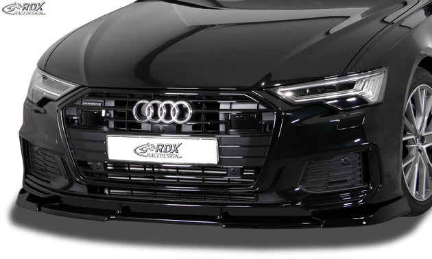 Front Spoiler VARIO-X for AUDI A6 4K C8 2F S-Line / S6 (fit for S-Line- and S6-Frontbumper) Front Lip Splitter RDX - RDX - RDFAVX30907