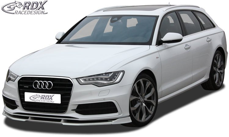 Front Spoiler VARIO-X for AUDI A6 C7 (S-Line- and S6-Frontbumper) Front Lip Splitter RDX - RDX - RDFAVX30095