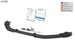 Front Spoiler VARIO-X for AUDI A6 C7 (S-Line- and S6-Frontbumper) Front Lip Splitter RDX - RDX - RDFAVX30095