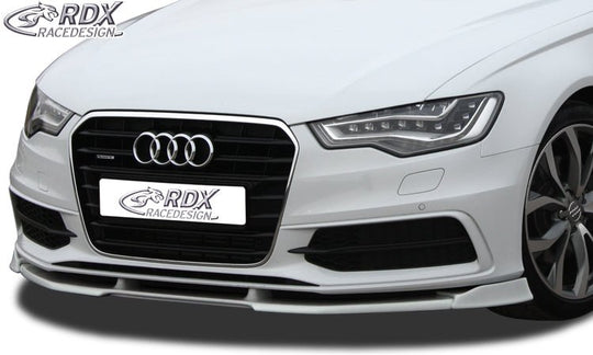 Front Spoiler VARIO-X for AUDI A6 C7 (S-Line- and S6-Frontbumper) Front Lip Splitter RDX - RDX - RDFAVX30095
