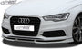 Front Spoiler VARIO-X for AUDI A6 C7 (S-Line- and S6-Frontbumper) Front Lip Splitter RDX - RDX - RDFAVX30095