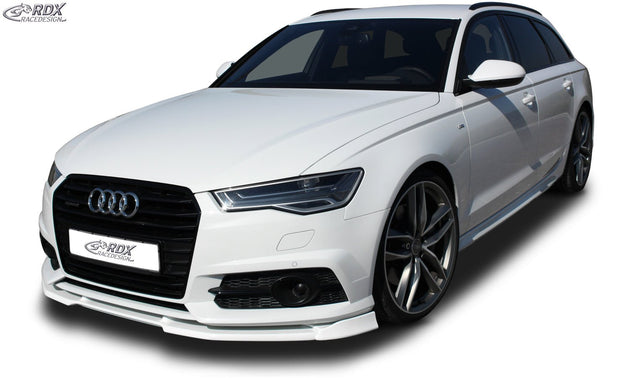 Front Spoiler VARIO-X for AUDI A6 C7 (S-Line- and S6-Frontbumper) Front Lip Splitter RDX - RDX - RDFAVX30747