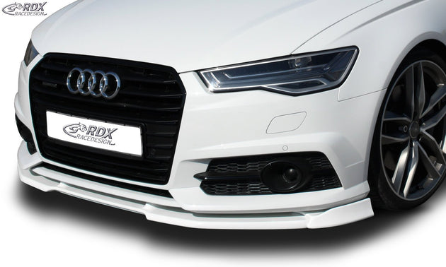 Front Spoiler VARIO-X for AUDI A6 C7 (S-Line- and S6-Frontbumper) Front Lip Splitter RDX - RDX - RDFAVX30747