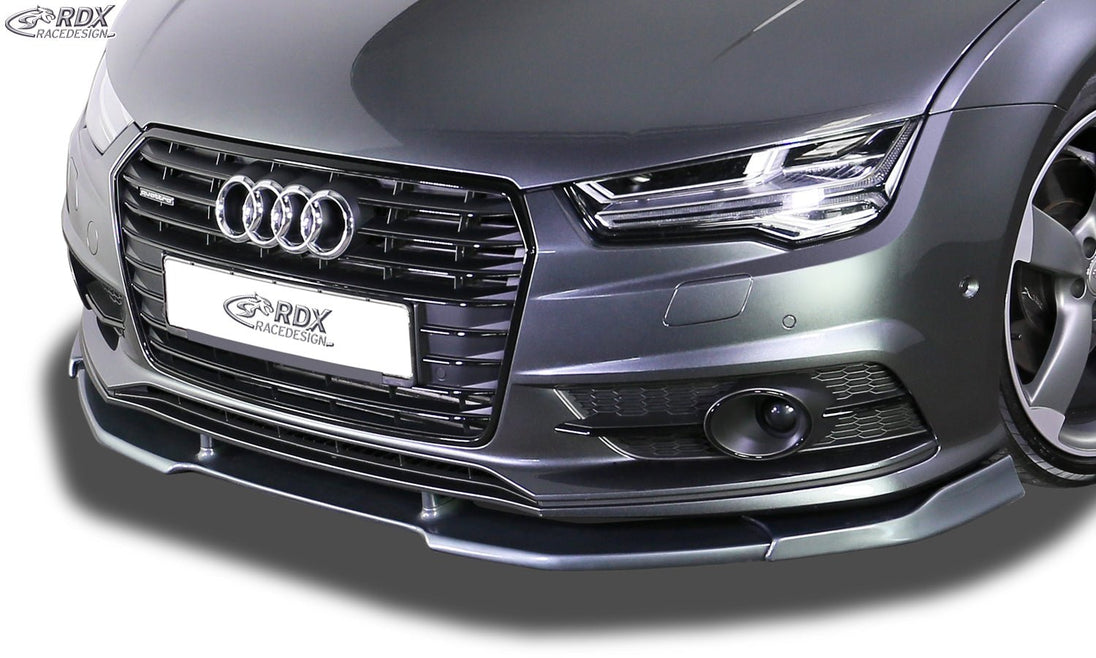 Front Spoiler VARIO-X for AUDI A7 & S7 2014-2018 (S-Line and S7 Frontbumper) Front Lip Splitter RDX - RDX - RDFAVX30813
