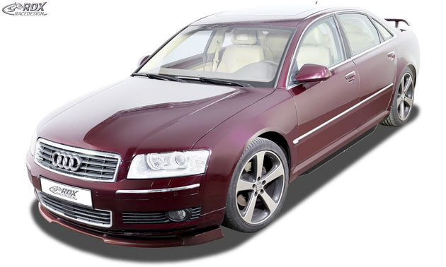 Front Spoiler VARIO-X for AUDI A8 D3 / 4E -2005 (Alle, incl. W12 and S8) Front Lip Splitter RDX - RDX - RDFAVX30041