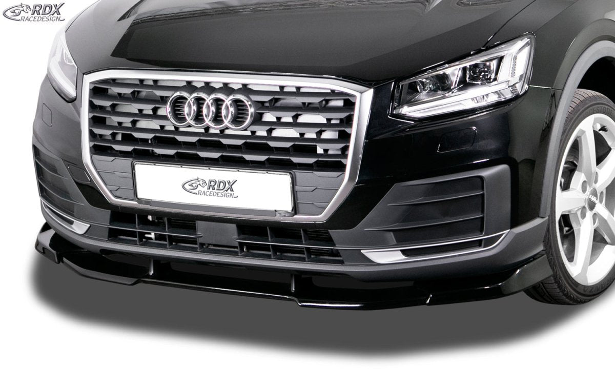 Front Spoiler VARIO-X for AUDI Q2 2016+ Front Lip Splitter RDX - RDX - RDFAVX30839
