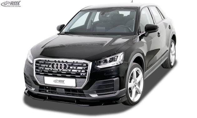 Front Spoiler VARIO-X for AUDI Q2 2016+ Front Lip Splitter RDX - RDX - RDFAVX30839