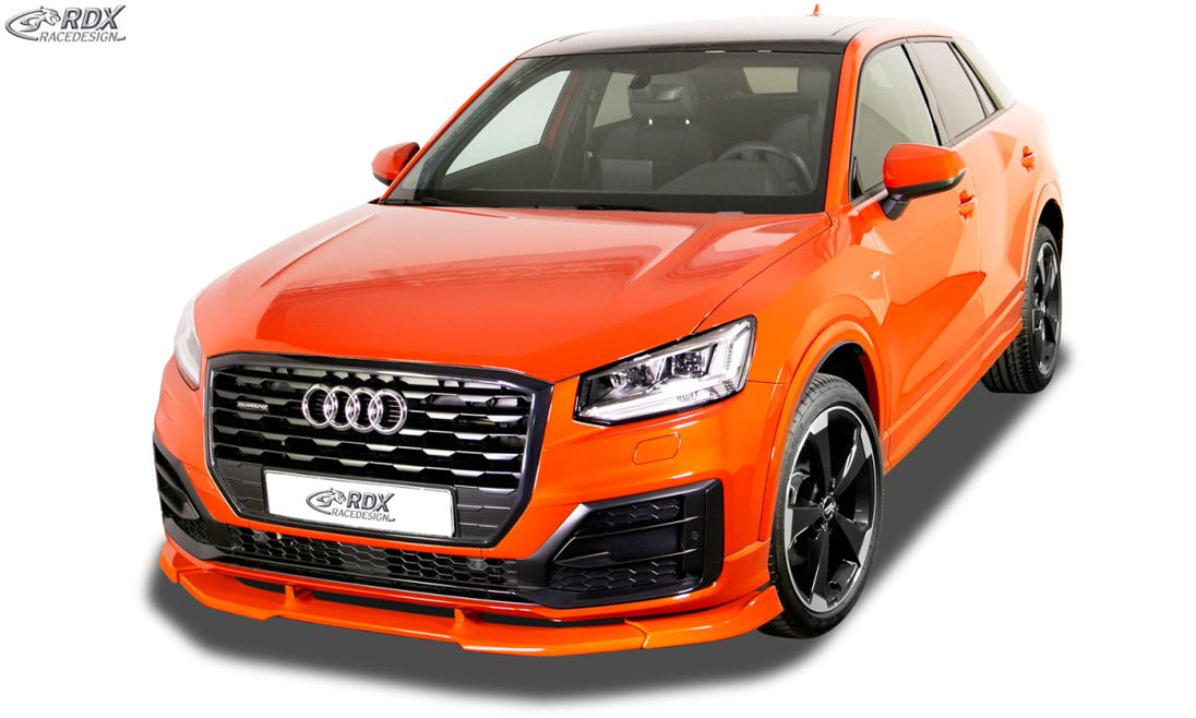 Front Spoiler VARIO-X for AUDI Q2 S-Line 2016+ Front Lip Splitter RDX - RDX - RDFAVX30828