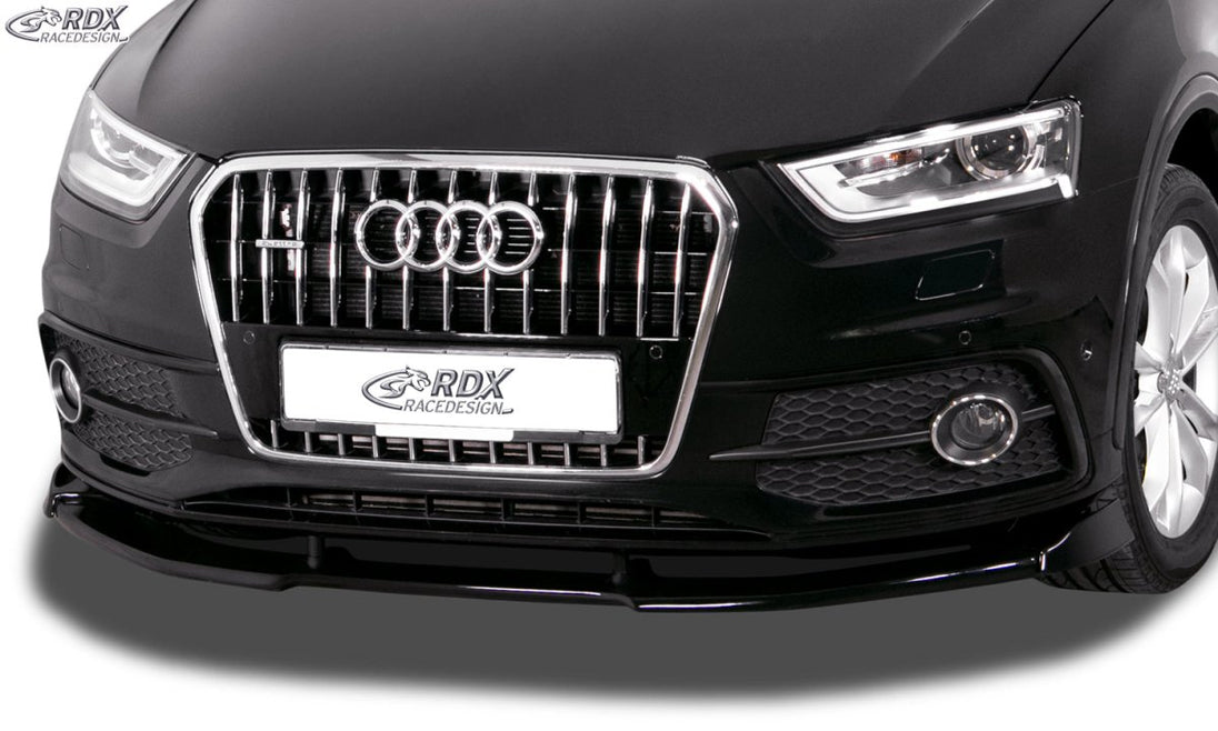 Front Spoiler VARIO-X for AUDI Q3 8U S-Line (2011-2014) Front Lip Splitter RDX - RDX - RDFAVX30904