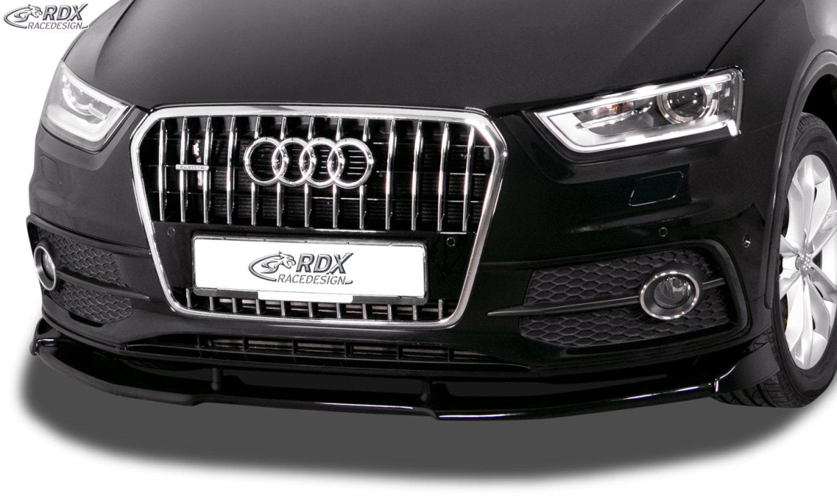 Front Spoiler VARIO-X for AUDI Q3 8U S-Line (2011-2014) Front Lip Splitter RDX - RDX - RDFAVX30904