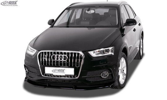 Front Spoiler VARIO-X for AUDI Q3 8U S-Line (2011-2014) Front Lip Splitter RDX - RDX - RDFAVX30904
