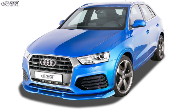 Front Spoiler VARIO-X for AUDI Q3 8U S-Line (2014-2018) Front Lip Splitter RDX - RDX - RDFAVX30872