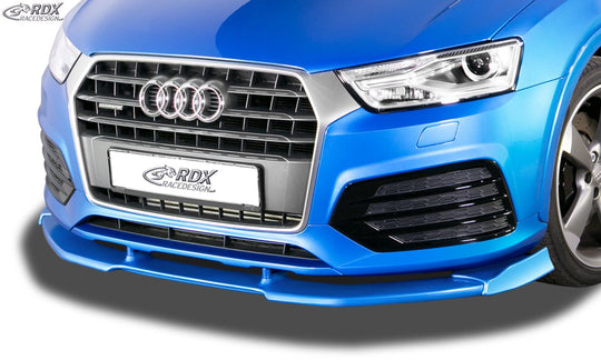 Front Spoiler VARIO-X for AUDI Q3 8U S-Line (2014-2018) Front Lip Splitter RDX - RDX - RDFAVX30872