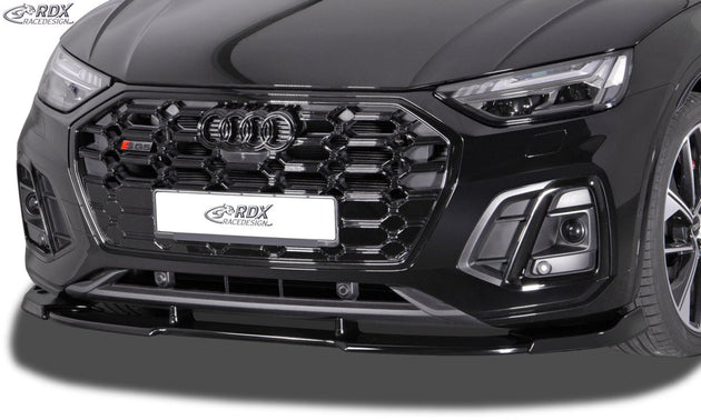 Front Spoiler VARIO-X for AUDI Q5 S-Line & SQ5 (FY / 2021+), incl. Sportback Front Lip Splitter RDX - RDX - RDFAVX30250