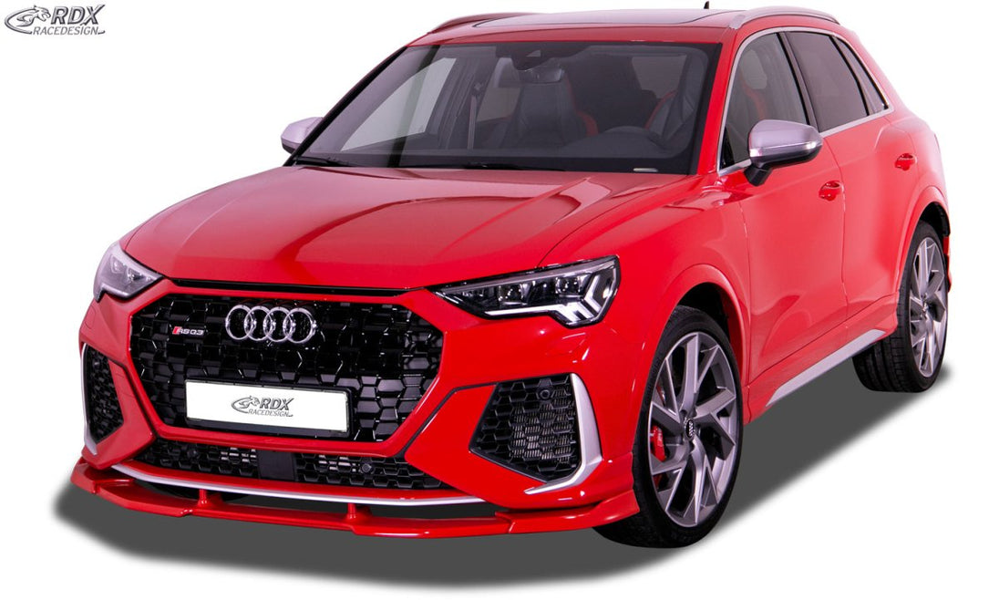 Front Spoiler VARIO-X for AUDI RS Q3 (F3) Front Lip Splitter RDX - RDX - RDFAVX30044