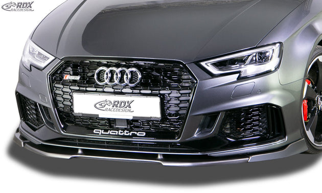 Front Spoiler VARIO-X for AUDI RS3 8V 2017+ Front Lip Splitter - RDX - Front Lip - RDX - RDFAVX30858