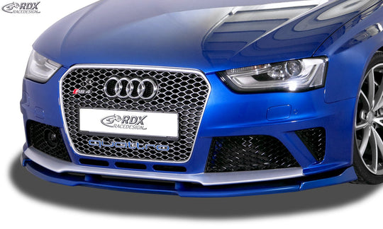 Front Spoiler VARIO-X for AUDI RS4 B8 Front Lip Splitter - RDX - RDX - RDFAVX30074