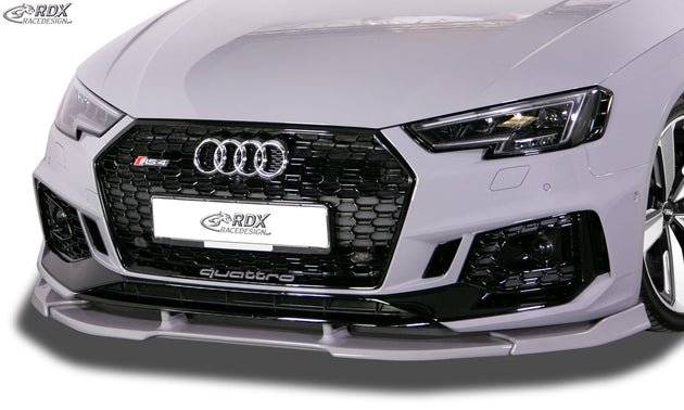 Front Spoiler VARIO-X for AUDI RS4 B9 2015-2019 Pre-Facelift Front Lip Splitter - RDX - RDX - RDFAVX30851