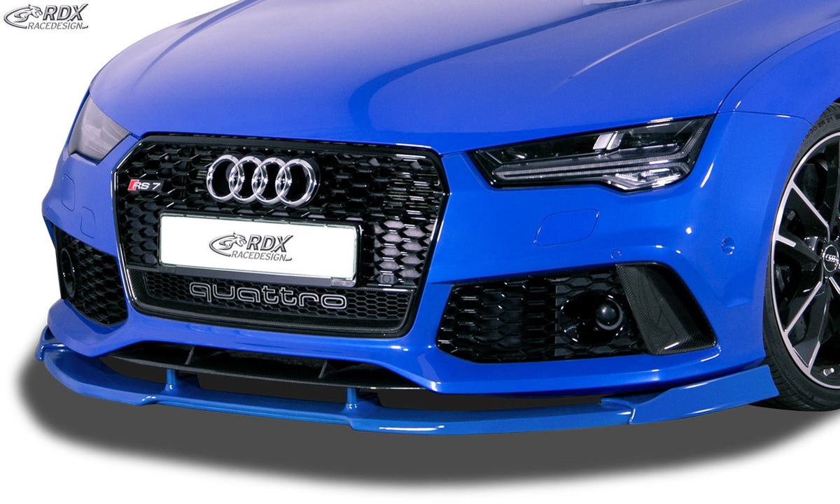 Front Spoiler VARIO-X for AUDI RS7 (-2018) Front Lip Splitter RDX - RDX - RDFAVX30935