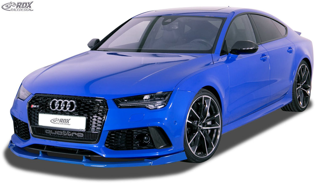 Front Spoiler VARIO-X for AUDI RS7 (-2018) Front Lip Splitter RDX - RDX - RDFAVX30935