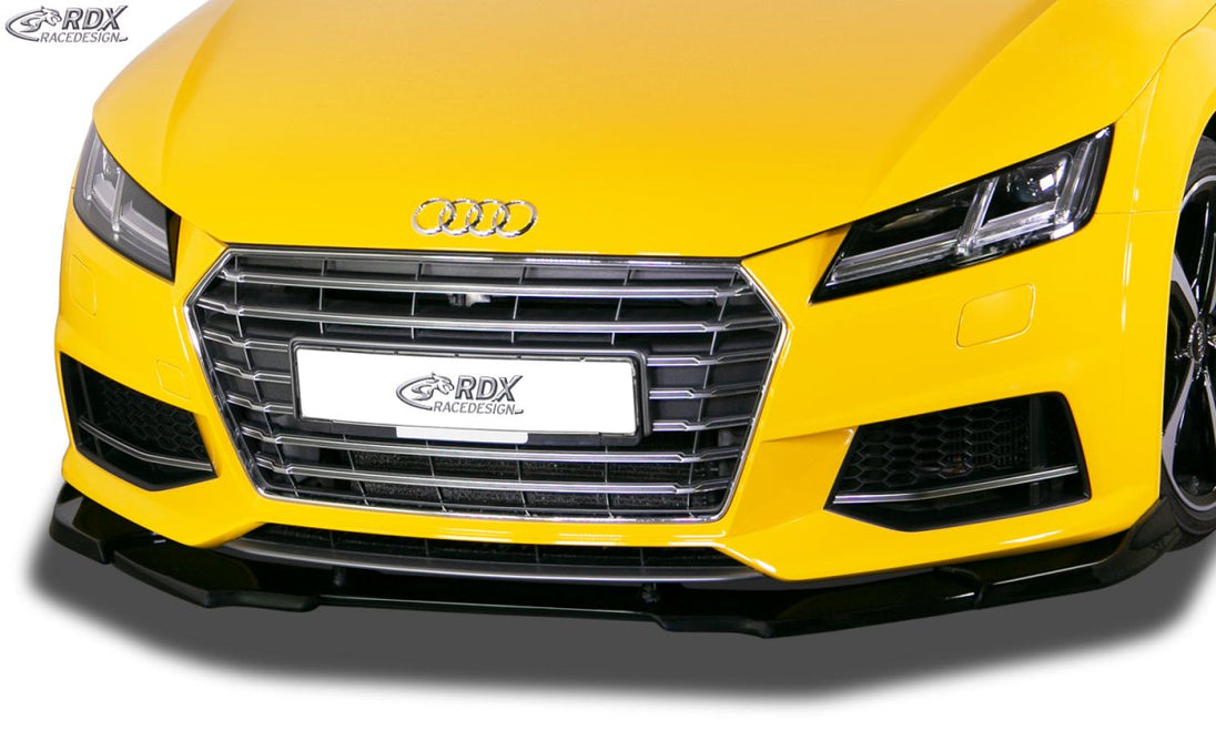 Front Spoiler VARIO-X for AUDI TT (FV/8S) -2018 (S-Line Frontbumper) Front Lip Splitter rdx - RDX - RDFAVX30874