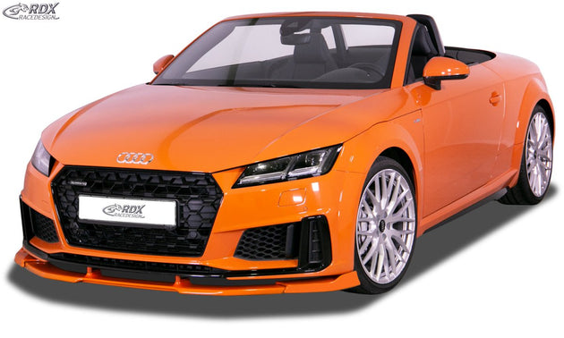 Front Spoiler VARIO-X for AUDI TT (FV/8S) 2018+ (S-Line Frontbumper) & TTS Front Lip Splitter RDX - RDX - RDFAVX30931