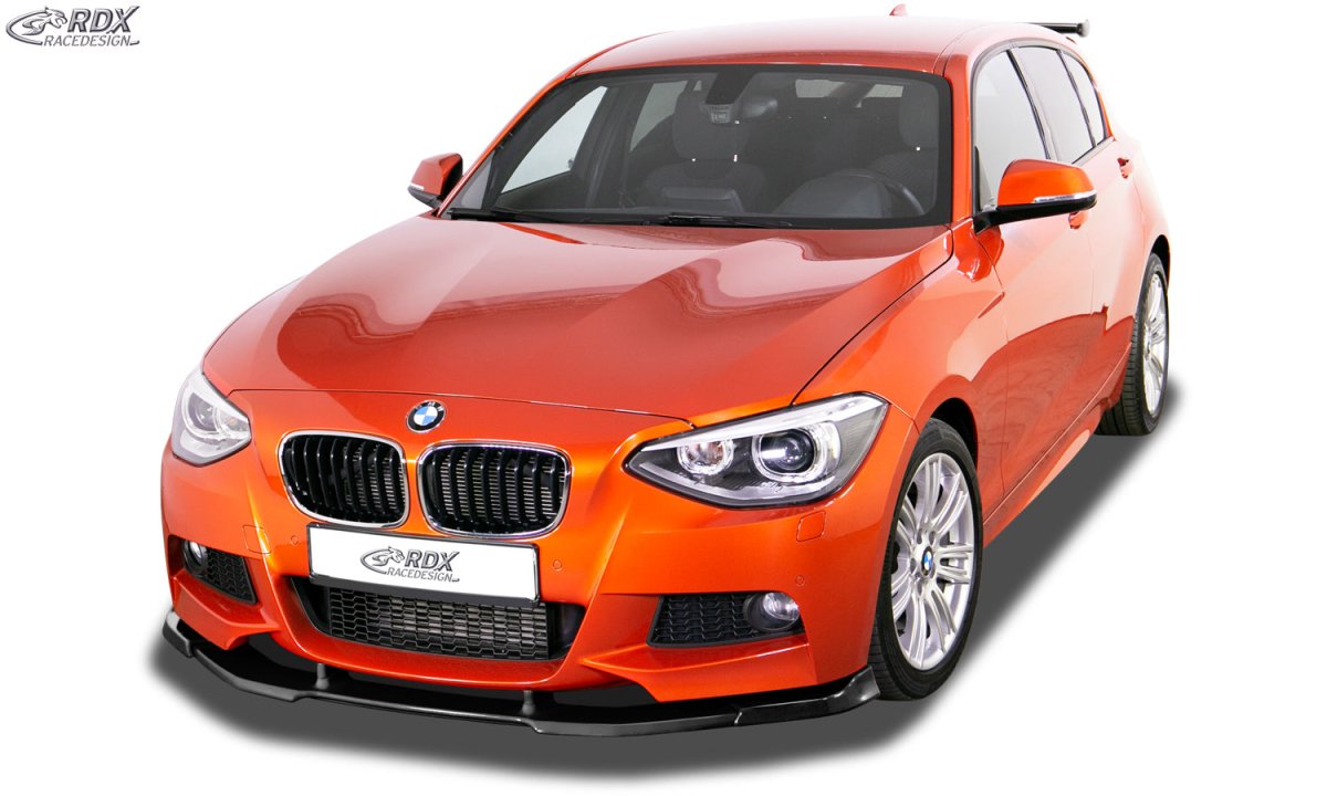 Front Spoiler VARIO-X for BMW 1-series F20 / F21 2011-2015 (M-Package and M-Technik Frontbumper) Front Lip Splitter RDX RDX -