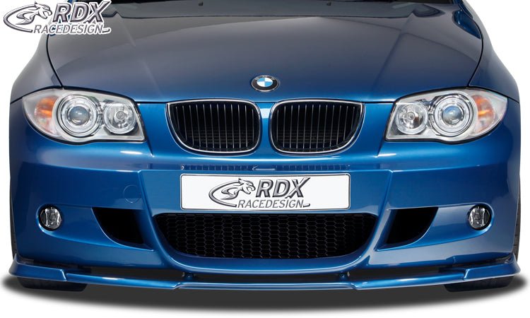 Front Spoiler VARIO-X for BMW 1series E81 / E87 (M-package and M-Technic Frontbumper) Front Lip Splitter RDX - RDX - RDFAVX30010