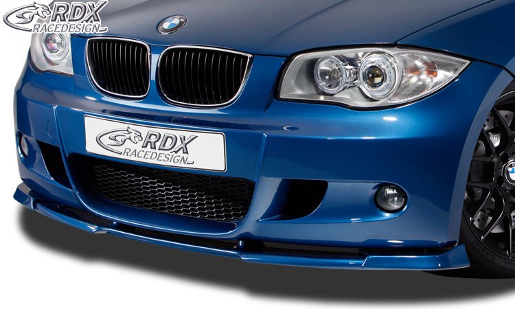 Front Spoiler VARIO-X for BMW 1series E81 / E87 (M-package and M-Technic Frontbumper) Front Lip Splitter RDX - RDX - RDFAVX30010
