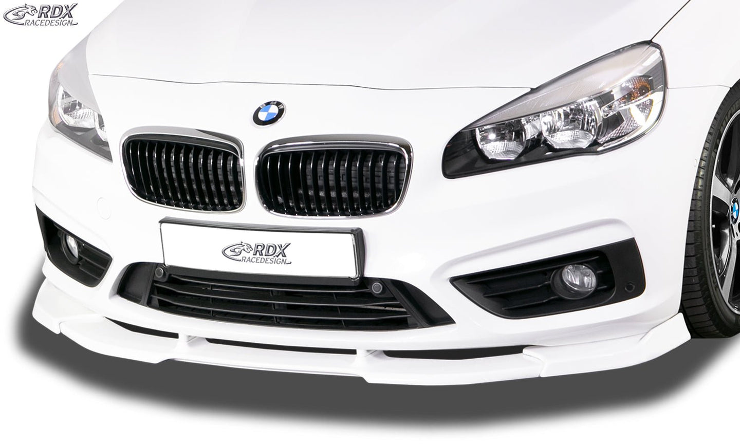 Front Spoiler VARIO-X for BMW 2-series F45 Active Tourer / F46 Gran Tourer (2015-2018) Front Lip Splitter RDX - RDX - RDFAVX30861