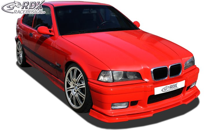 Front Spoiler VARIO-X for BMW 3-series E36 / E36 Compact M-Technik and M3-Frontbumper Front Lip Splitter RDX - RDX - RDFAVX30001
