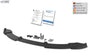Front Spoiler VARIO-X for BMW 3-series E46 Coupe / convertible 2003+ Front Lip Splitter RDX - RDX - RDFAVX30136