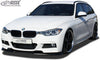 Front Spoiler VARIO-X for BMW 3-series F30 / F31 2012+ (M-Technik Front bumper) Front Lip Splitter RDX - RDX - RDFAVX30150