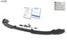 Front Spoiler VARIO-X for BMW 5-series E60 / E61 -2006 Front Lip Splitter - RDX - Front Lip - RDX - RDFAVX30029