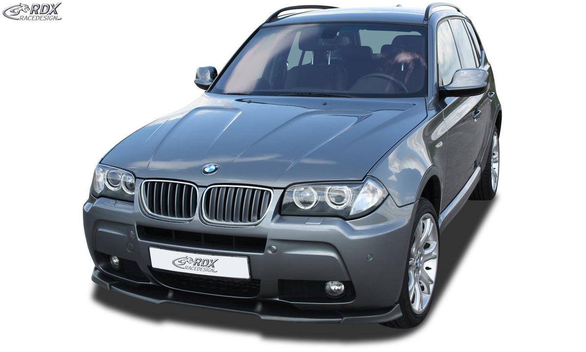 Front Spoiler VARIO-X for BMW X3 E83 M-Styling 2006+ Front Lip Splitter RDX - RDX - RDFAVX30180