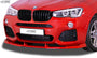 Front Spoiler VARIO-X for BMW X3 F25 M-Sport & M-Technic 2014-2017 Front Lip Splitter RDX - RDX - RDFAVX30934