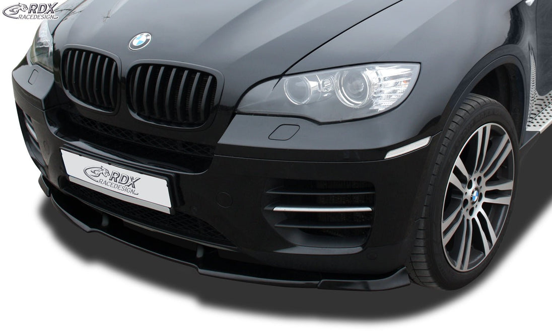 Front Spoiler VARIO-X for BMW X6 E71 (incl. M50) Front Lip Splitter - RDX - RDFAVX30715