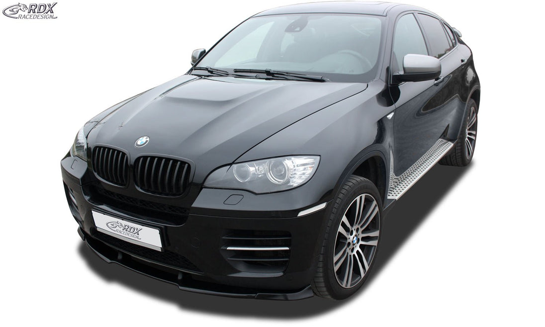 Front Spoiler VARIO-X for BMW X6 E71 (incl. M50) Front Lip Splitter - RDX - RDFAVX30715
