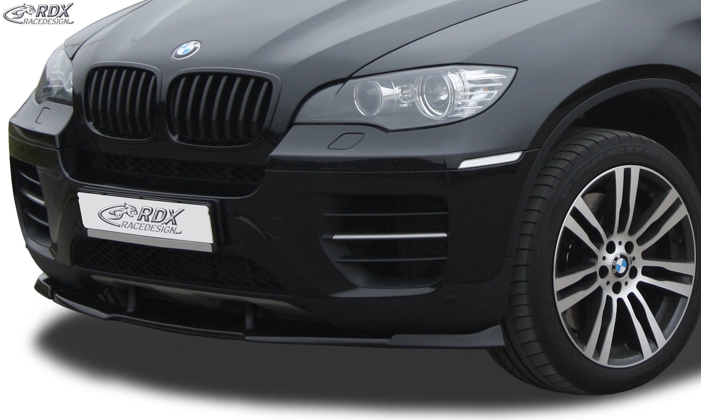 Front Spoiler VARIO-X for BMW X6 E71 (incl. M50) Front Lip Splitter - RDX - RDFAVX30715
