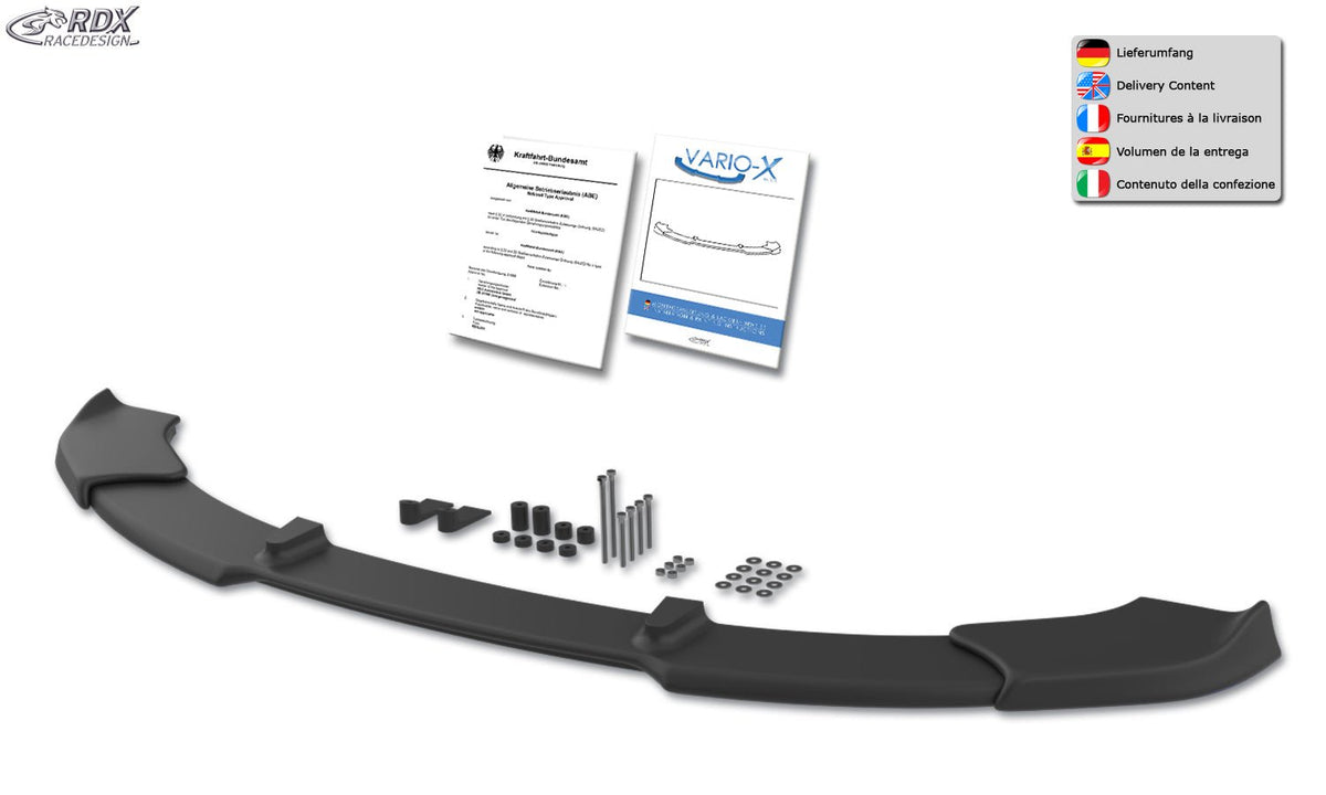 Front Spoiler VARIO-X for BMW Z3 4-Cylinder Front Lip Splitter - RDX - Front Lip - RDX - RDFAVX30170