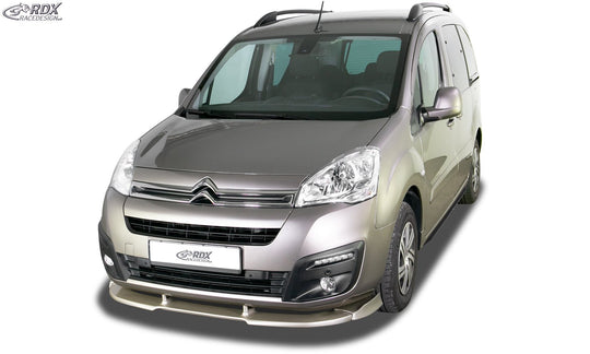 Front Spoiler VARIO-X for CITROEN Berlingo (7 / 2015+) & for PEUGEOT Partner (7 / 2015+) Front Lip Splitter - RDX - RDX - RDFAVX30459