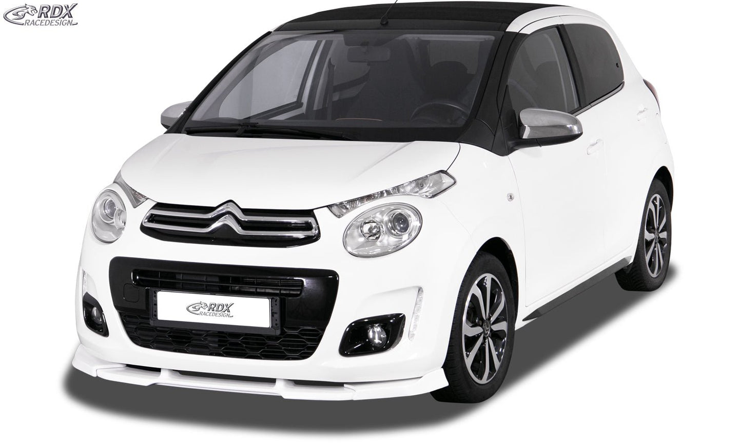 Front Spoiler VARIO-X for CITROEN C1 2014+ Front Lip Splitter - RDX - RDX - RDFAVX30093
