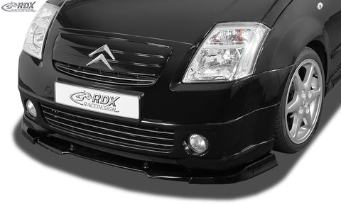 Alerón delantero VARIO-X para CITROEN C2 VTR / VTS, divisor de labio delantero - RDX