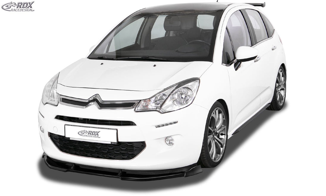 Front Spoiler VARIO-X for CITROEN C3 2013-2017 Front Lip Splitter - RDX - RDX - RDFAVX30881